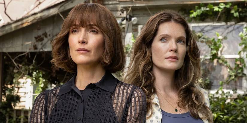 Rose Byrne and Meghann Fahy in The Good Daughter