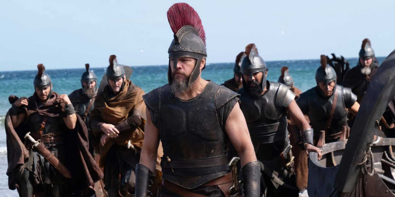 Odysseus and his crew in 'The Odyssey'