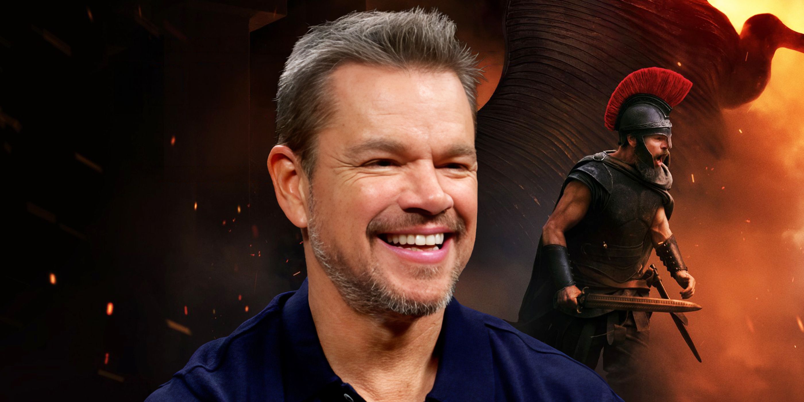 Matt Damon Breaks Down the Bizarre Camera Hack That Made Christopher Nolan’s 'The Odyssey' Possible image