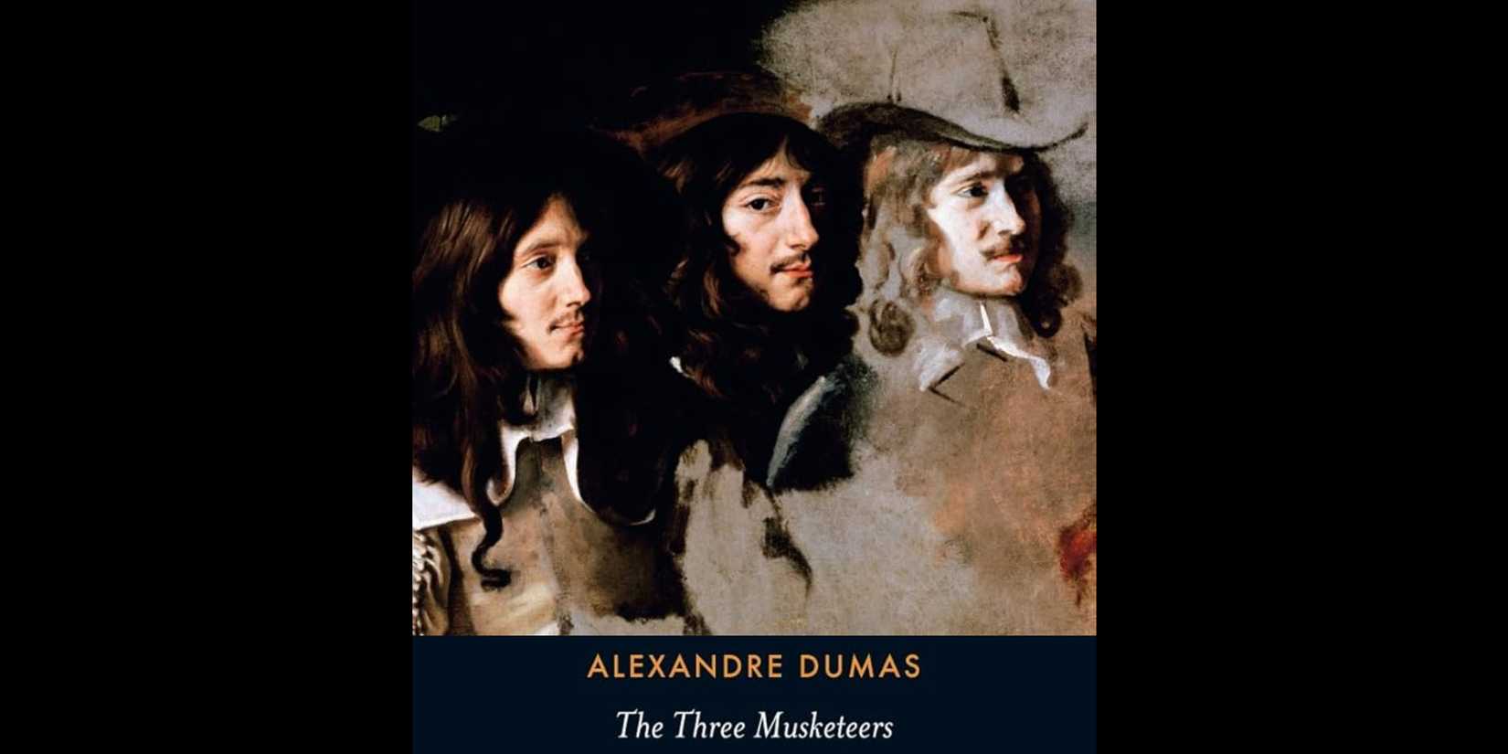 The Three Musketeers - book cover - 1844