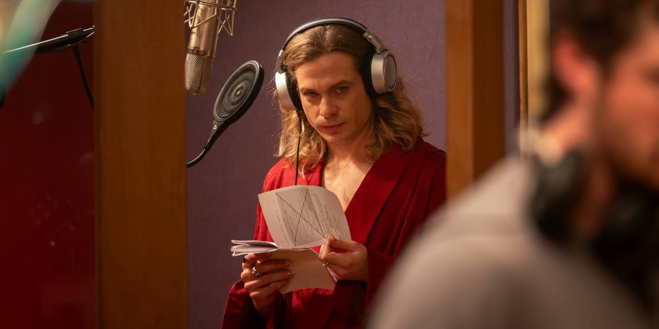 Sam Reid behind the scenes of The Vampire Lestat Episode 5