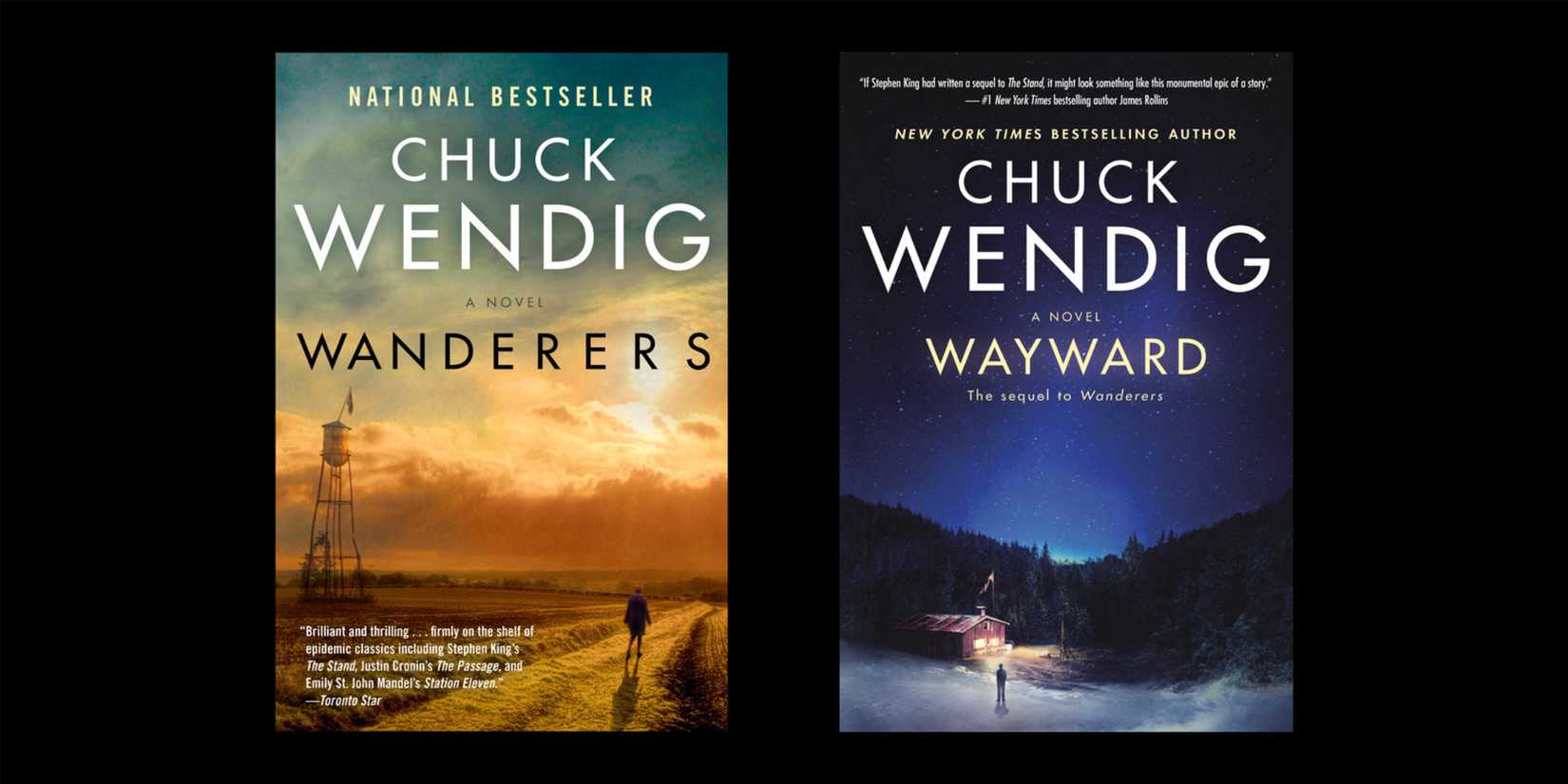 Wanderers and Wayward by Chuck Wendig.