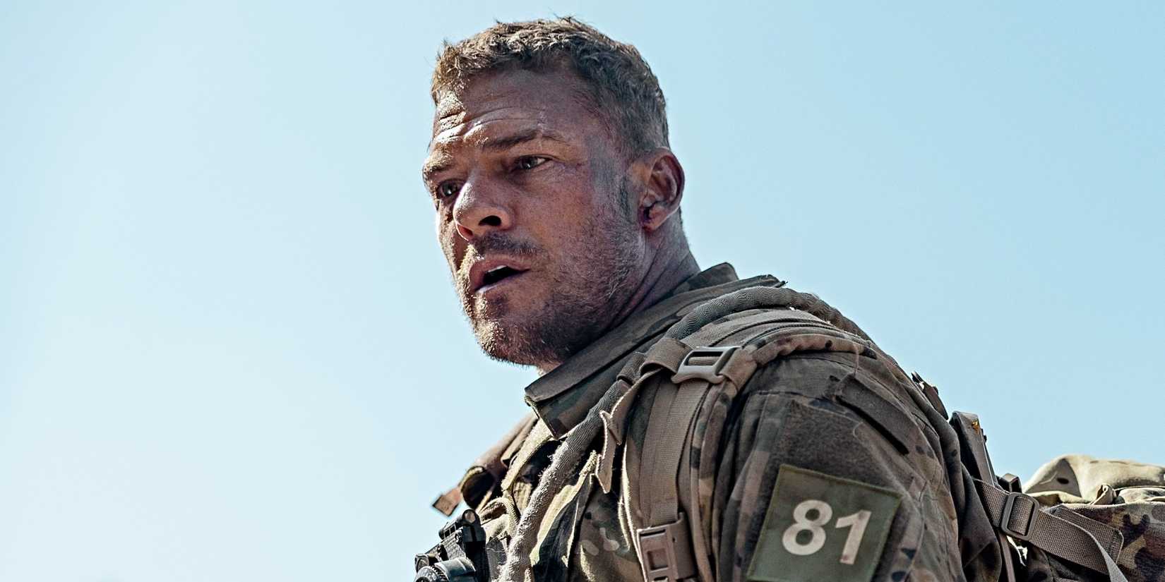 Alan Ritchson in War Machine