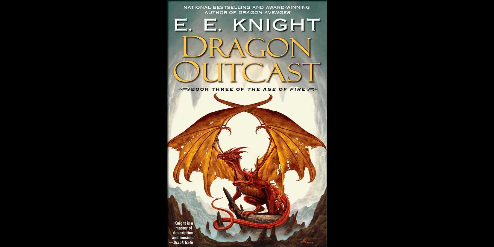 Age-of-Fire-Dragon-Outcast book cover