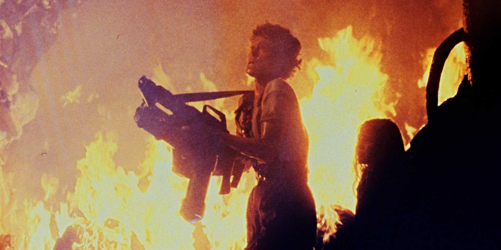 Sigourney Weaver as Ellen Ripley in Aliens