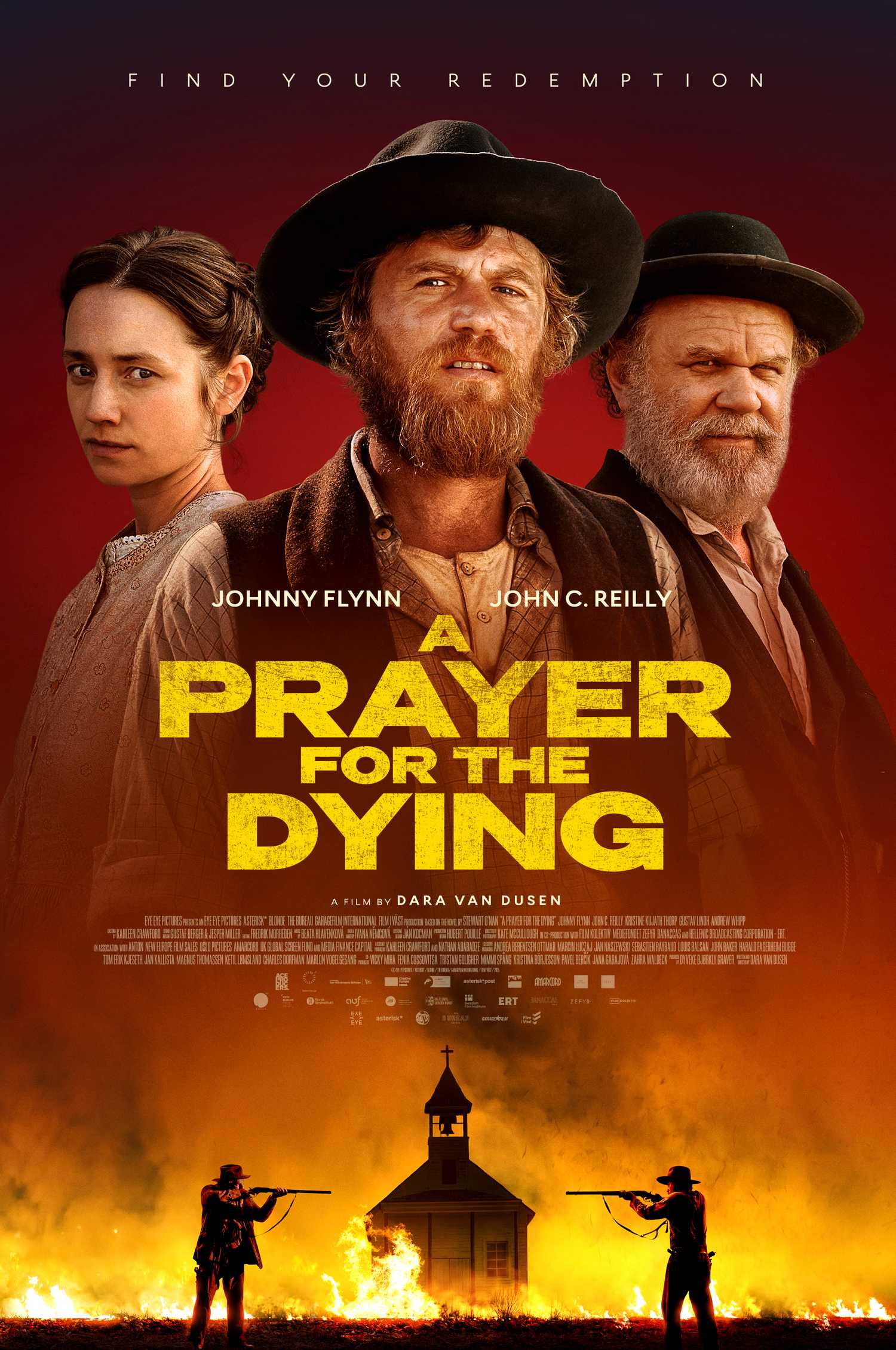 Johnny Flynn Stars in Western 'A Prayer for the Dying' in Exclusive First Look