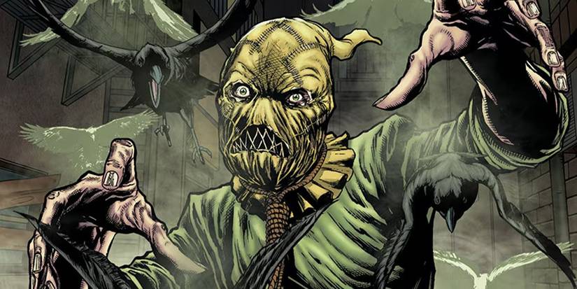 Scarecrow on the cover of 'Batman: Arkham - Scarecrow'
