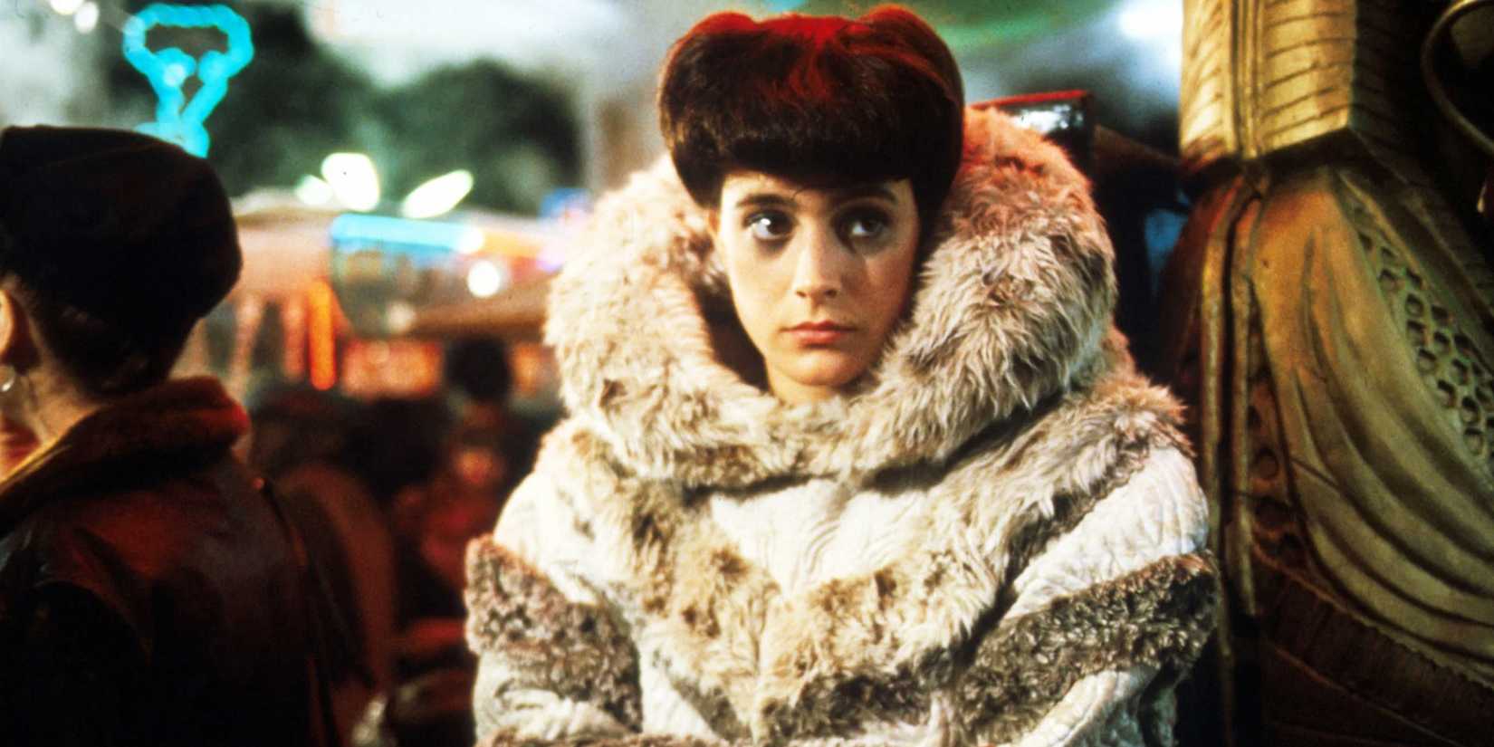 Sean Young as Rachael in a scene from the first Blade Runner (1982)