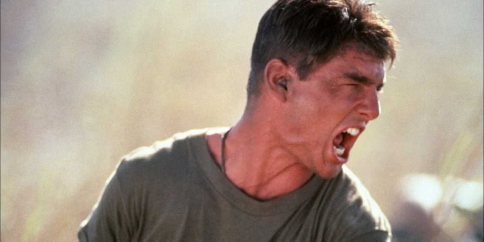 Tom Cruise as Sergeant Ron Kovic in Born on the Fourth of July (1989)