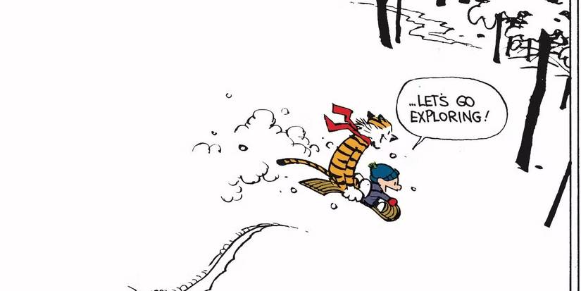 Calvin and Hobbes Exploring