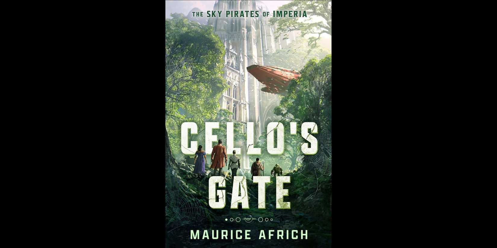 The book cover for Cello's Gate by Maurice Africh