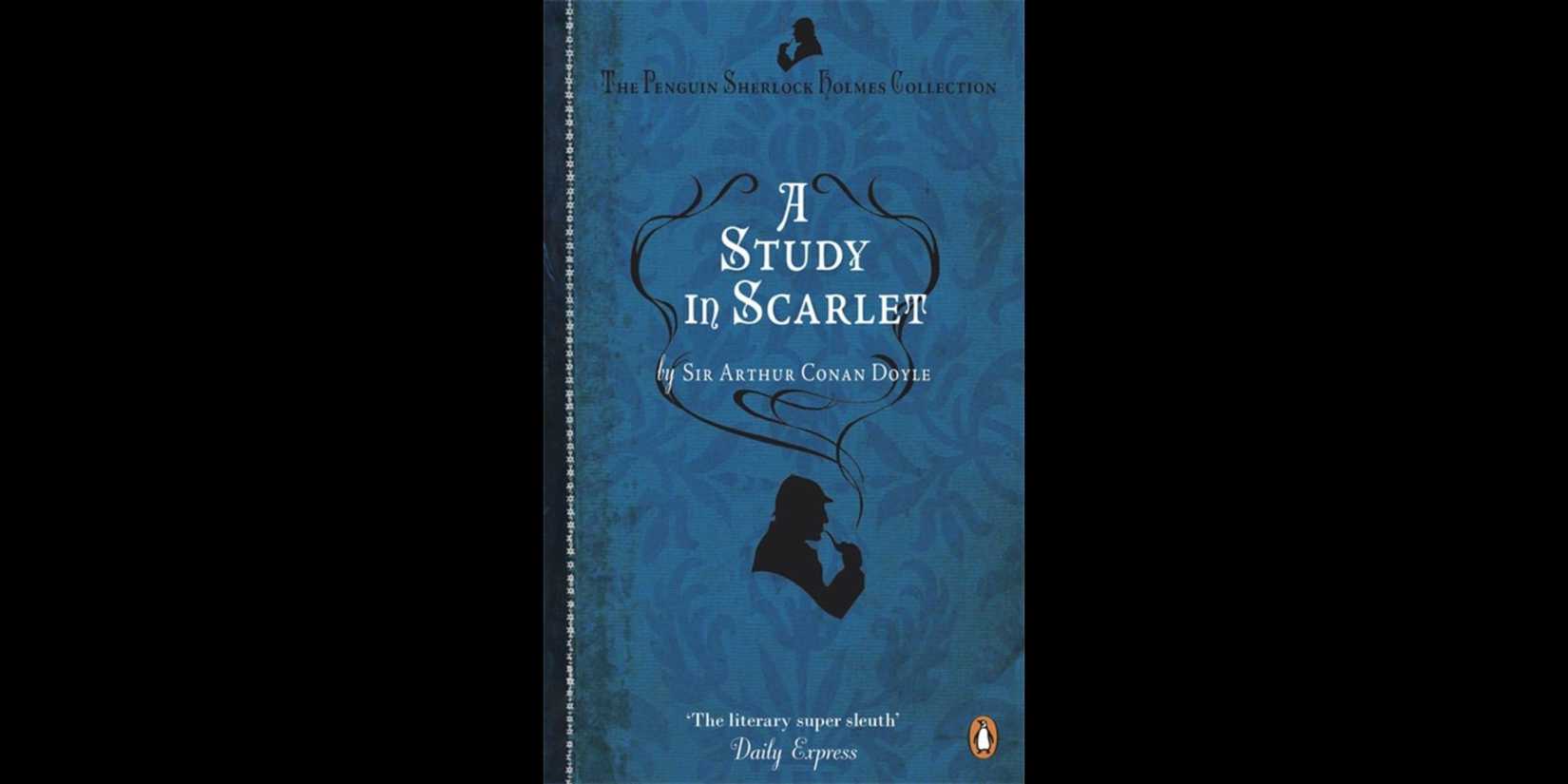 Cover of 'A Study in Scarlet' by Sir Arthur Conan Doyle