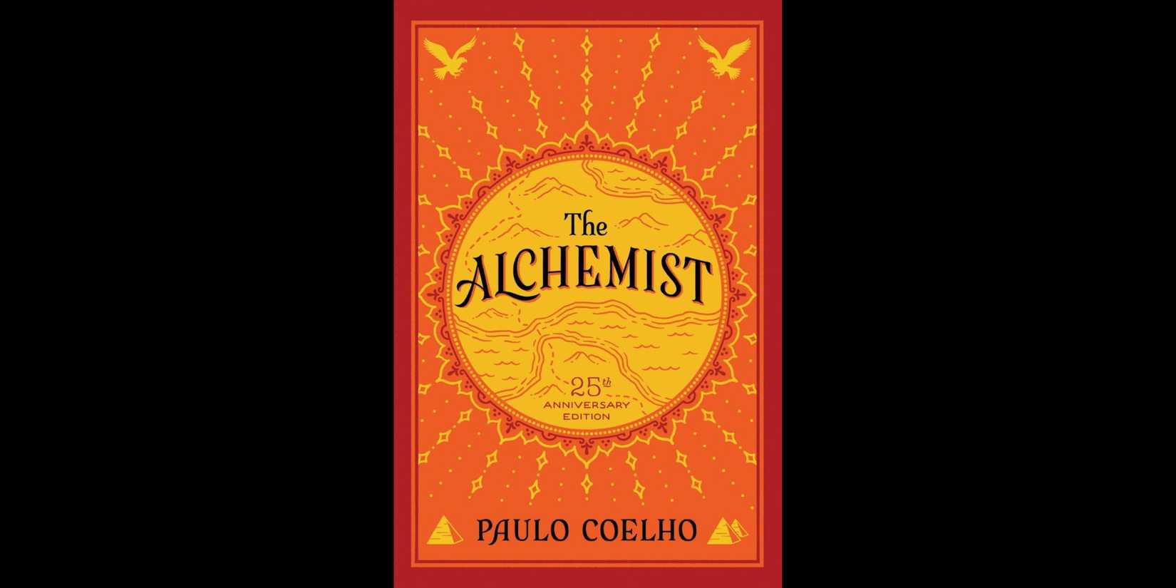 Cover of 'The Alchemist' by Paulo Coelho