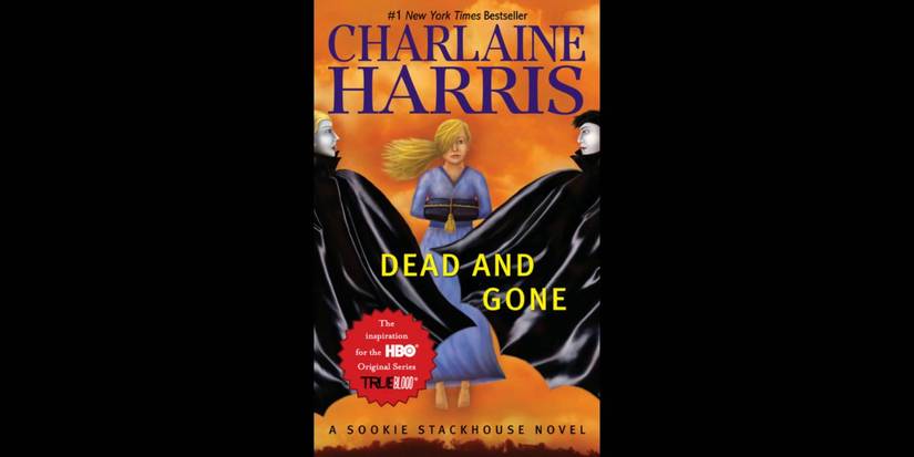 Dead and Gone by Charlaine Harris book cover.