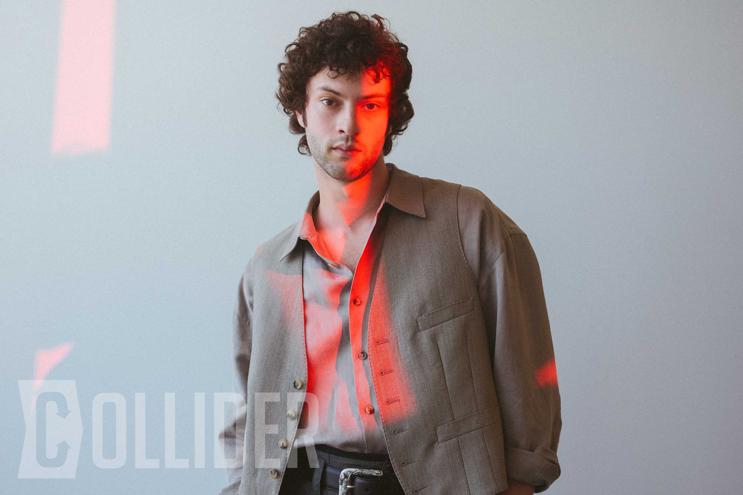 Dominic Sessa poses for an exclusive Collider portrait in New York City on Aug. 18, 2026. (Photo by Lenne Chai)