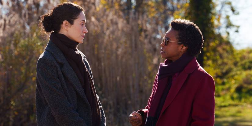 Emmy Rossum and Quincy Tyler Bernstine in the Furious Season 1 finale