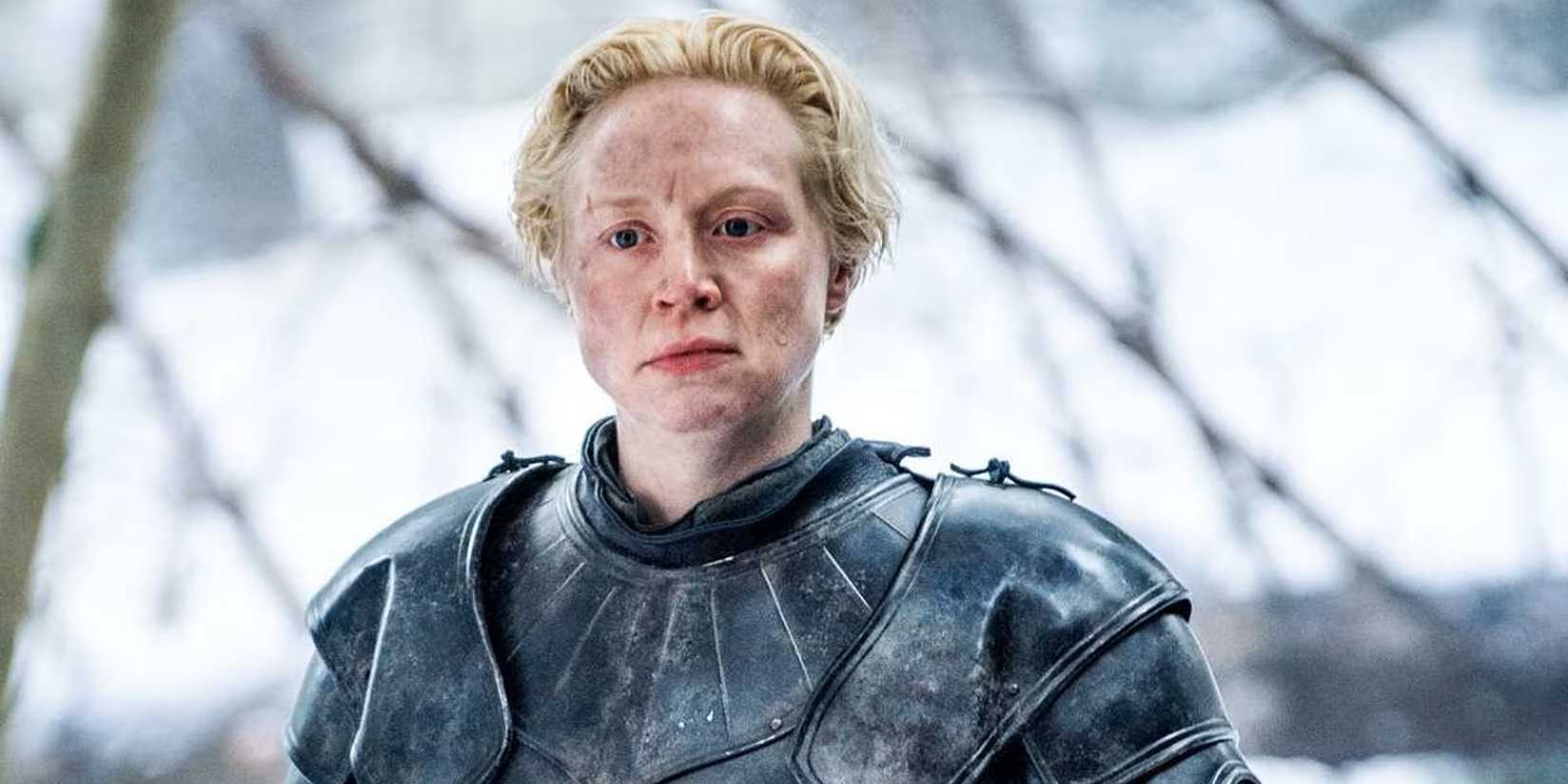 Brienne of Tarth in the snow