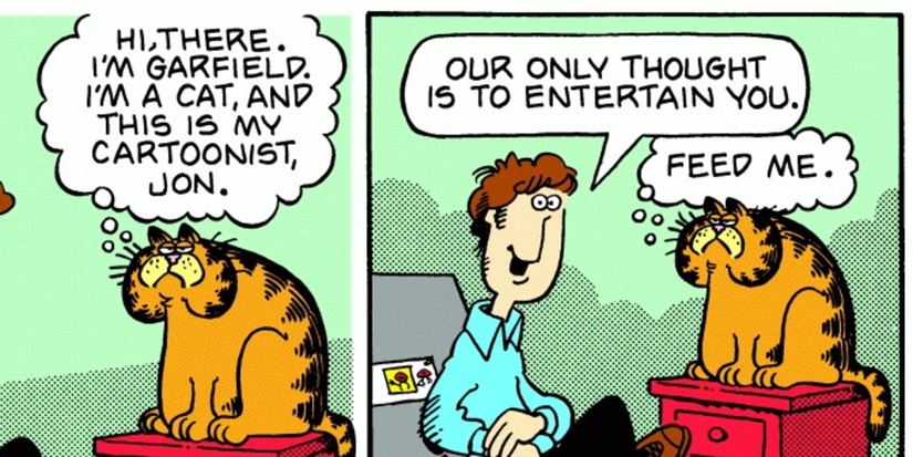 How the First Garfield Strip Defined the Cat's Sarcastic Personality