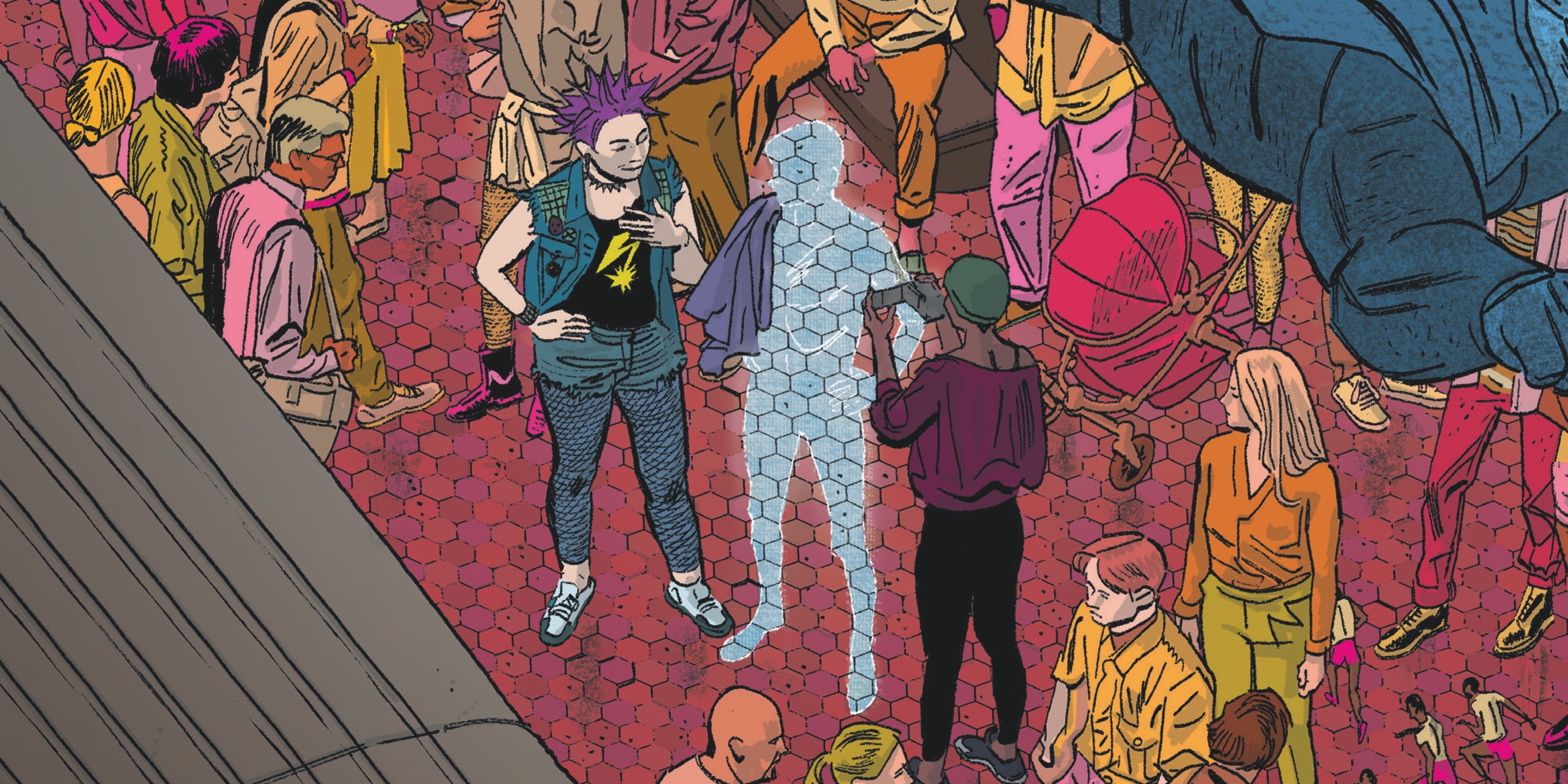 A Superheroic Murder Mystery Unfolds in First 'A Ghost Arm Made of Angry Ghosts' Preview [Exclusive] image