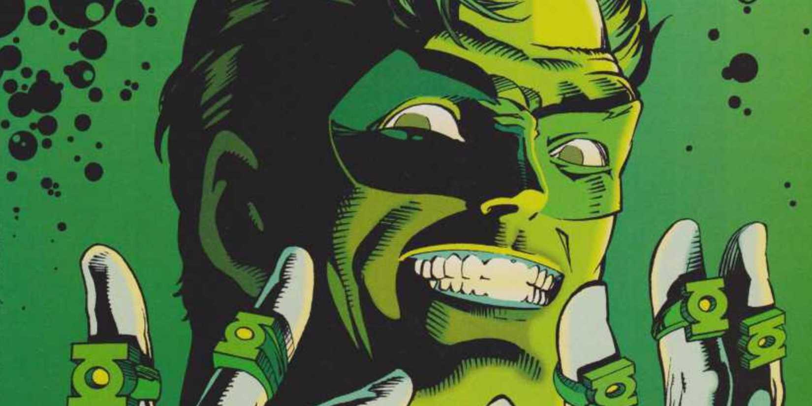 Hal Jordan with multiple power rings becomes Parallax in 'Green Lantern: Emerald Twilight'