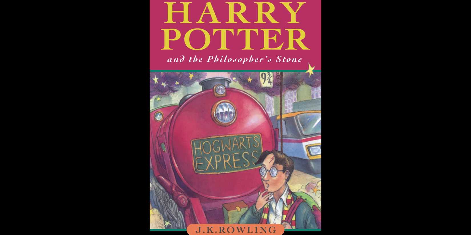 Harry Potter and the Philosopher's Stone - 1997 - book cover