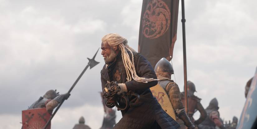 Freddie Fox and Steve Toussaint in the House of the Dragon Season 3 finale