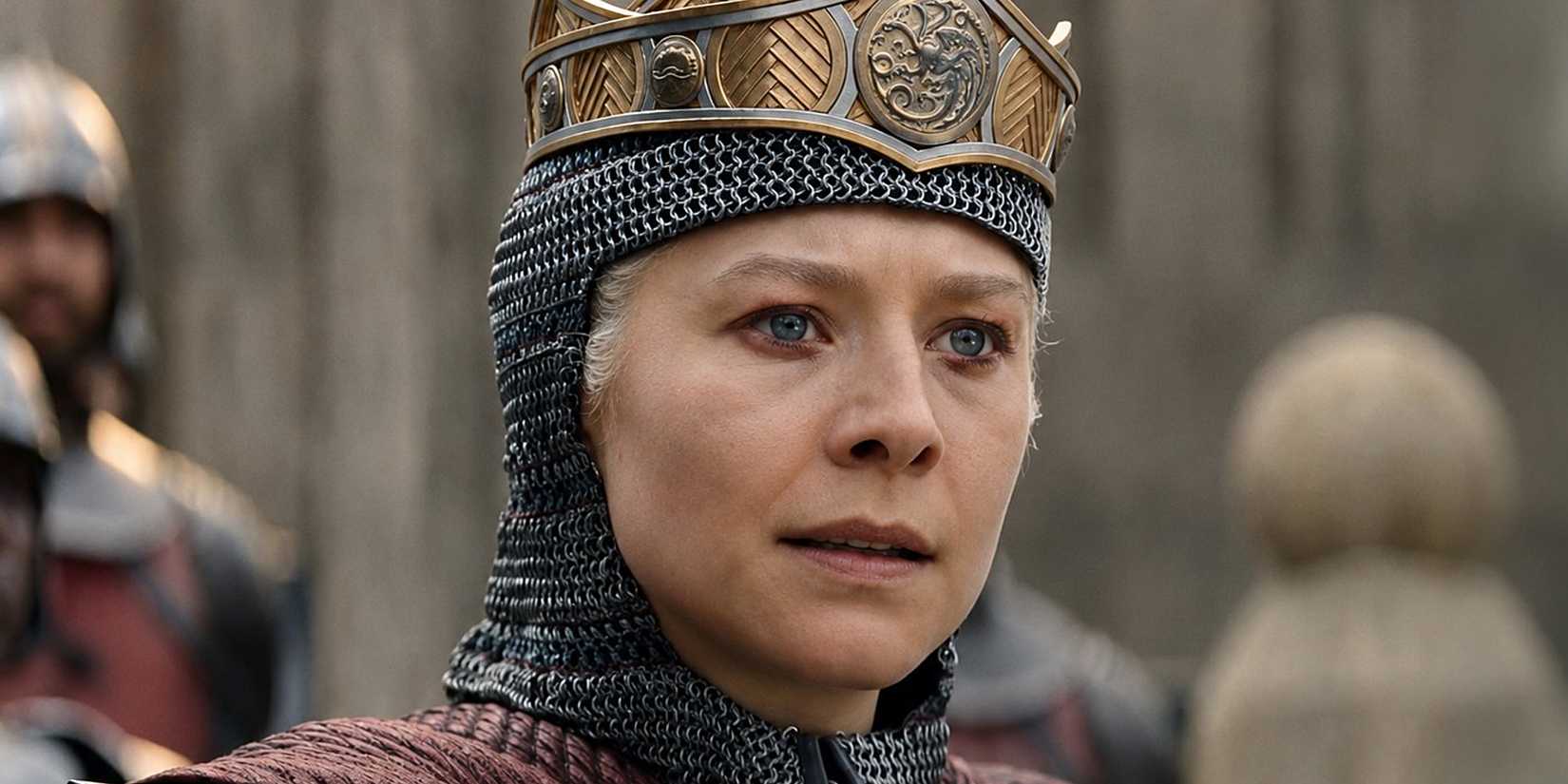 Rhaenyra Targaryen (Emma D'Arcy) in the 'House of the Dragon' Season 3 finale.