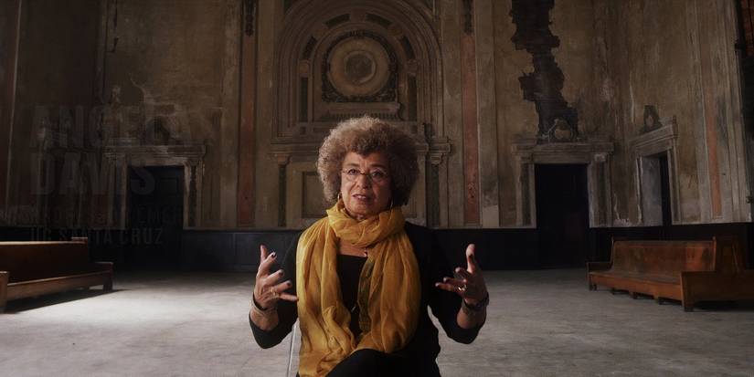 Angela Davis is interviewed in 13th.