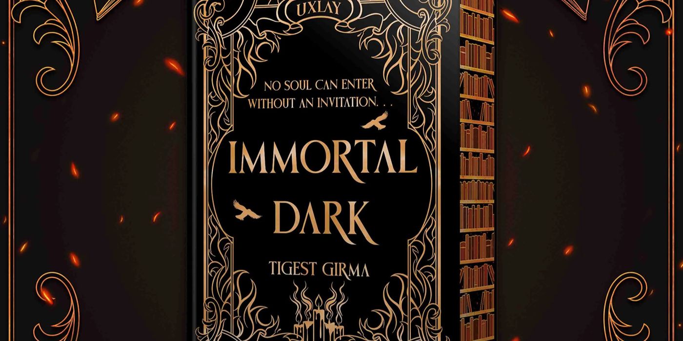 The FairyLoot edition cover of Immortal Dark