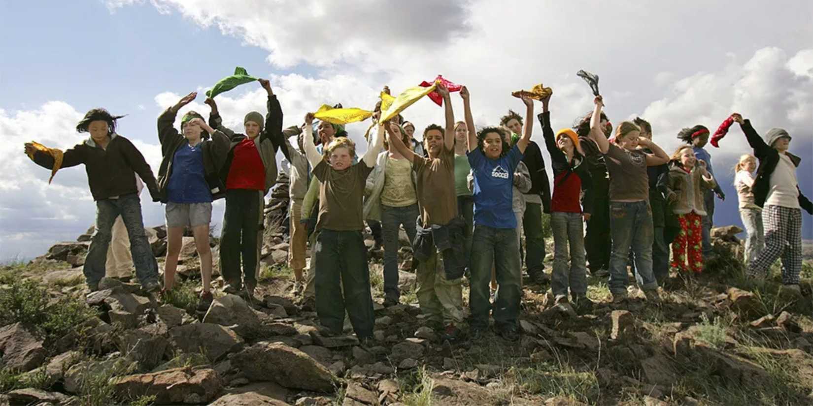 The participants of 'Kid Nation.'