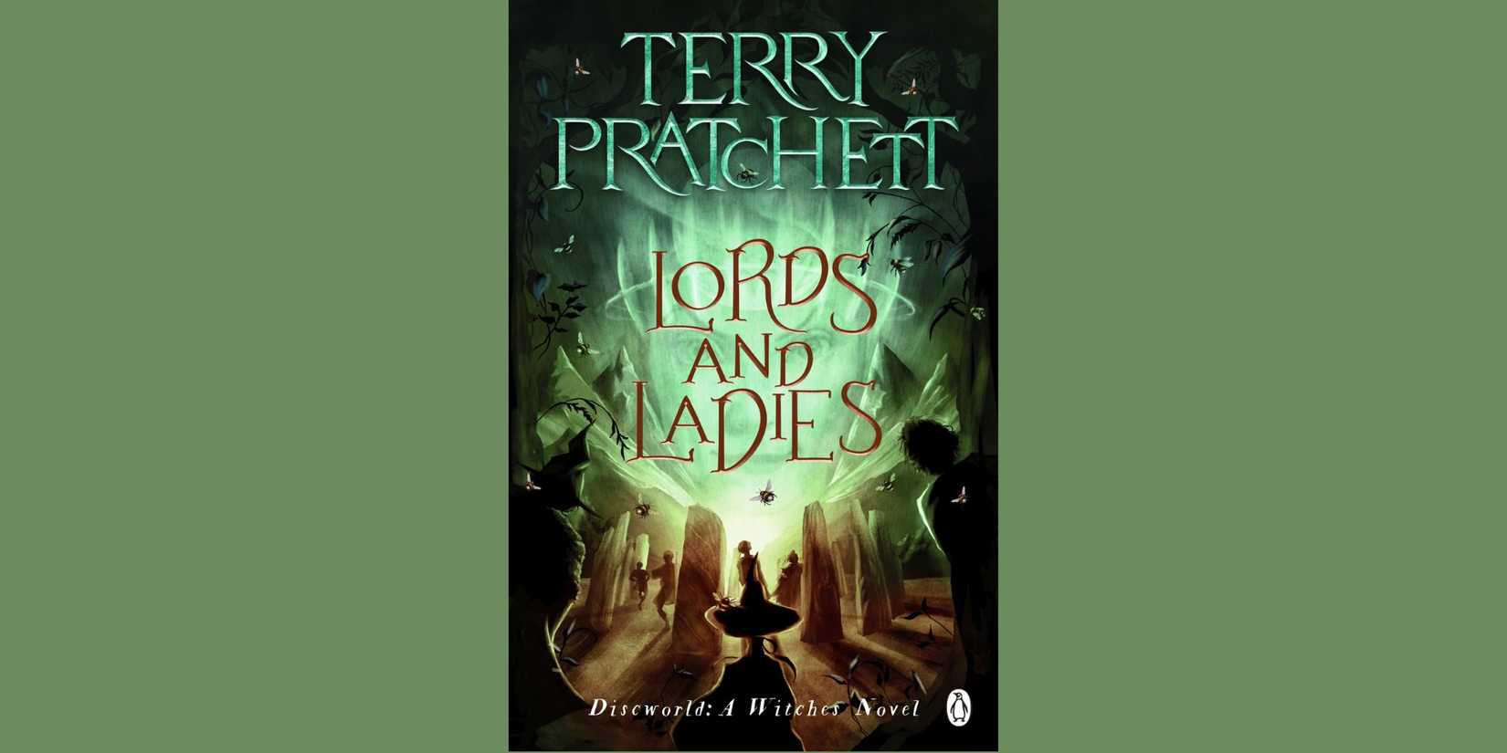 The front cover of 'Lords and Ladies' by Terry Pratchett 