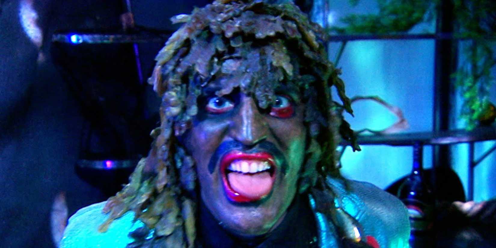 Noel Fielding as Old Gregg in The Mighty Boosh.