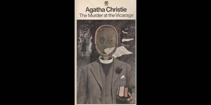Book cover of Agatha Christie's 'The Murder at the Vicarage'