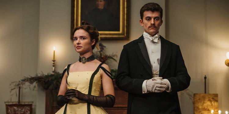 Philippa Northeast and Jake Dunn in My Brilliant Career