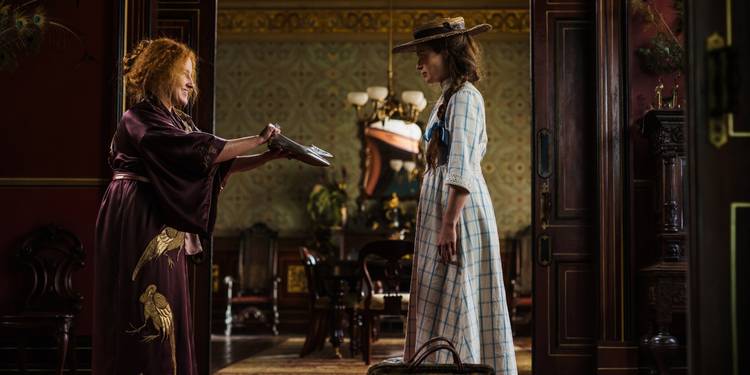 Philippa Northeast and Kate Mulvany in My Brilliant Career