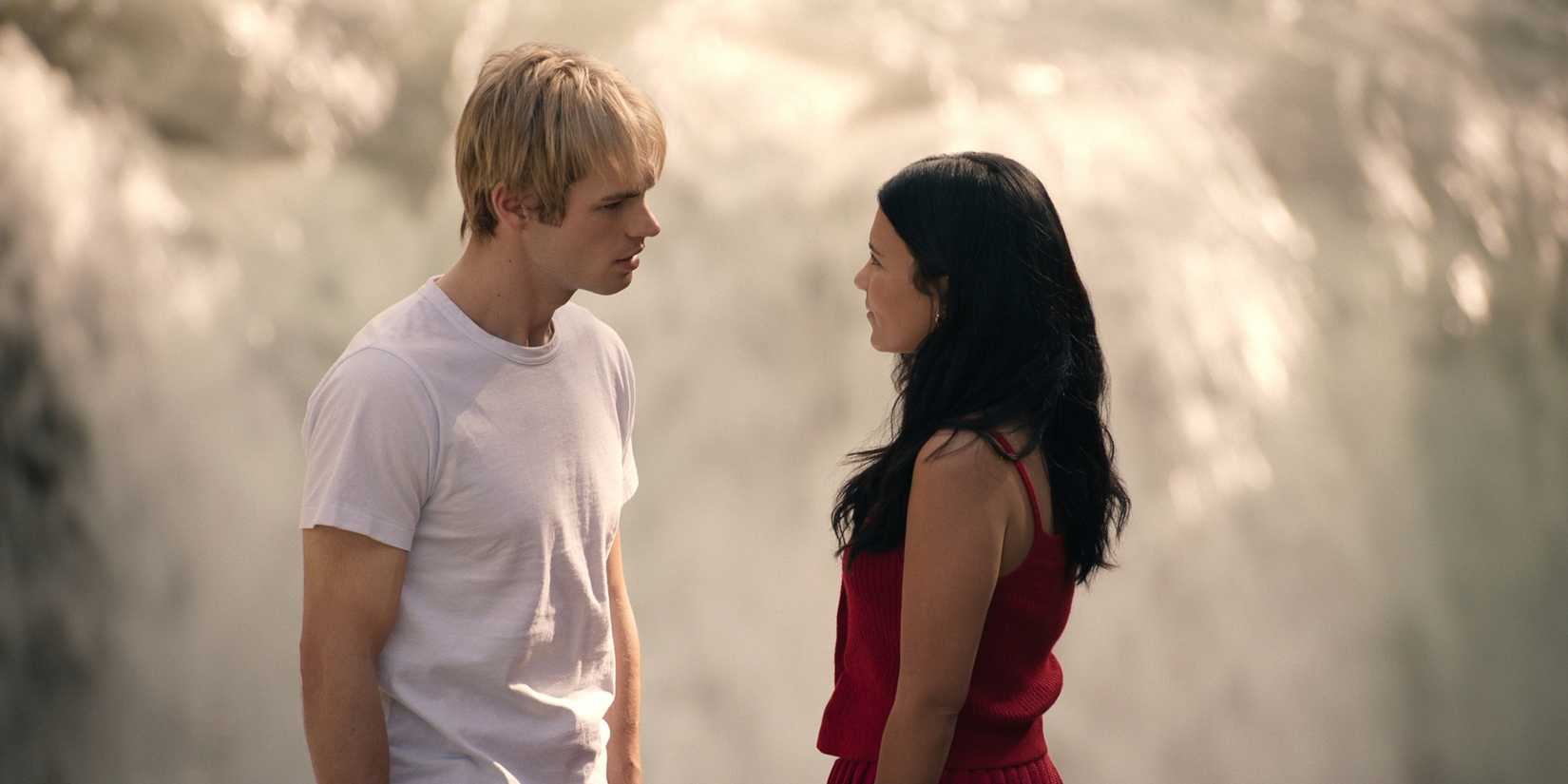 Noah LaLonde as Cole and Nikki Rodriguez as Jackie in 'My Life with the Walter Boys.'