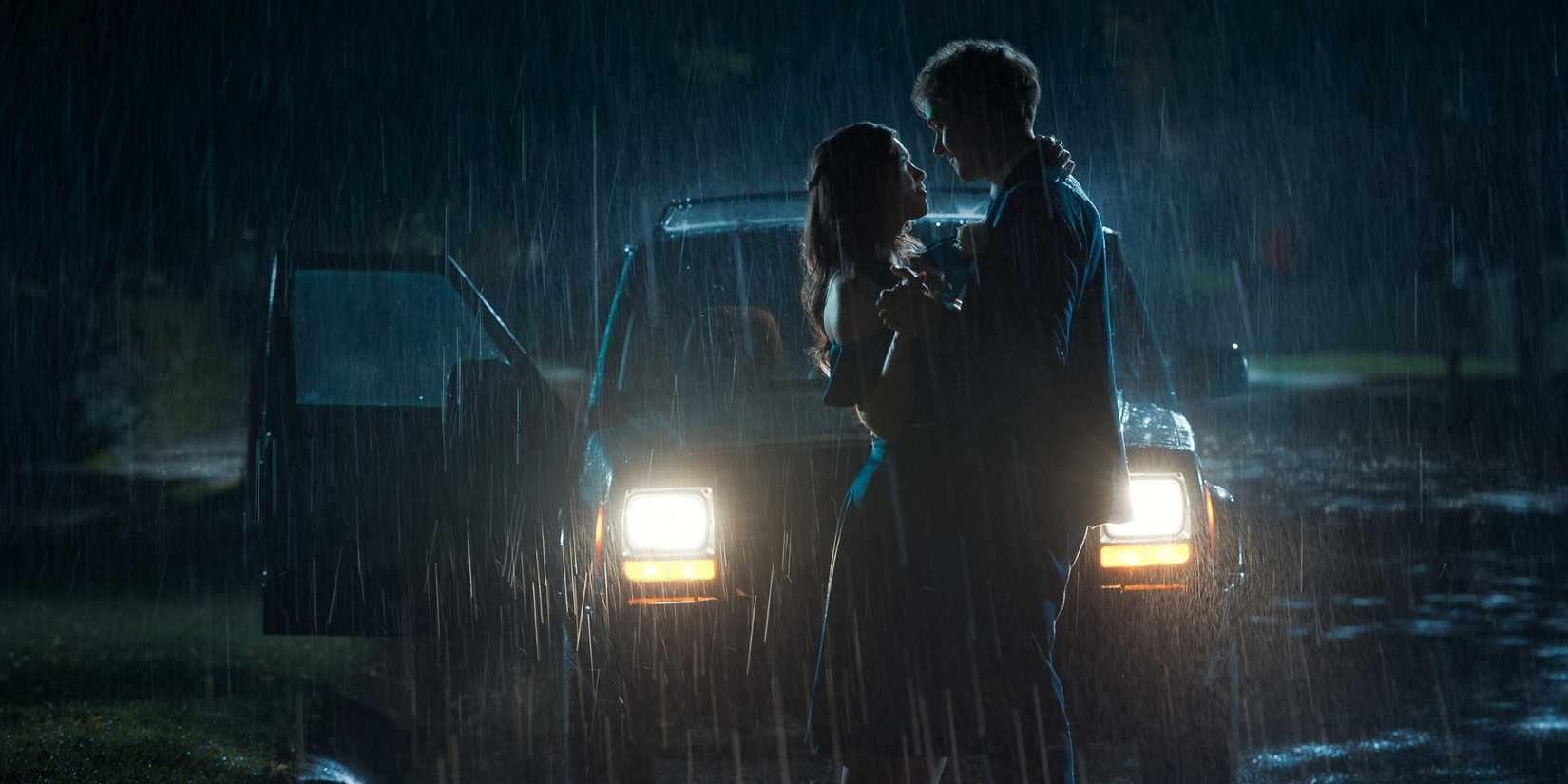 Alisha Newton as Erin and Connor Stanhope as Danny in 'My Life with the Walter Boys.'