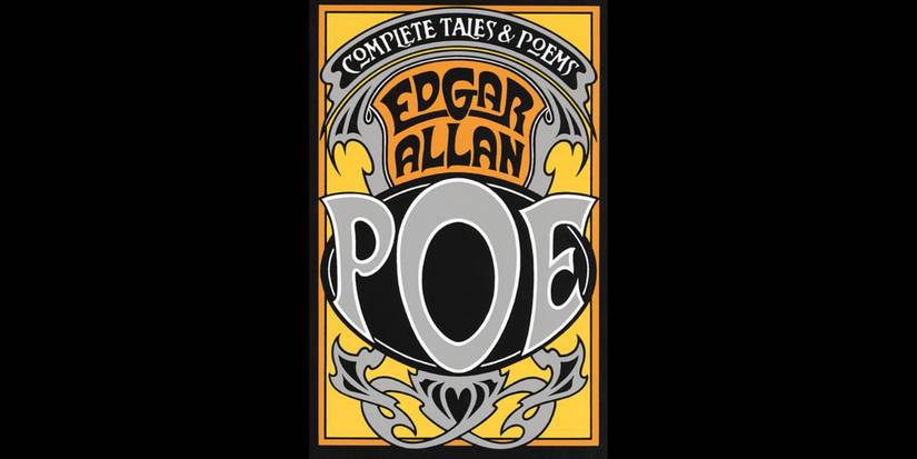 Complete Tales of Edgar Allen Poe anthology book cover.