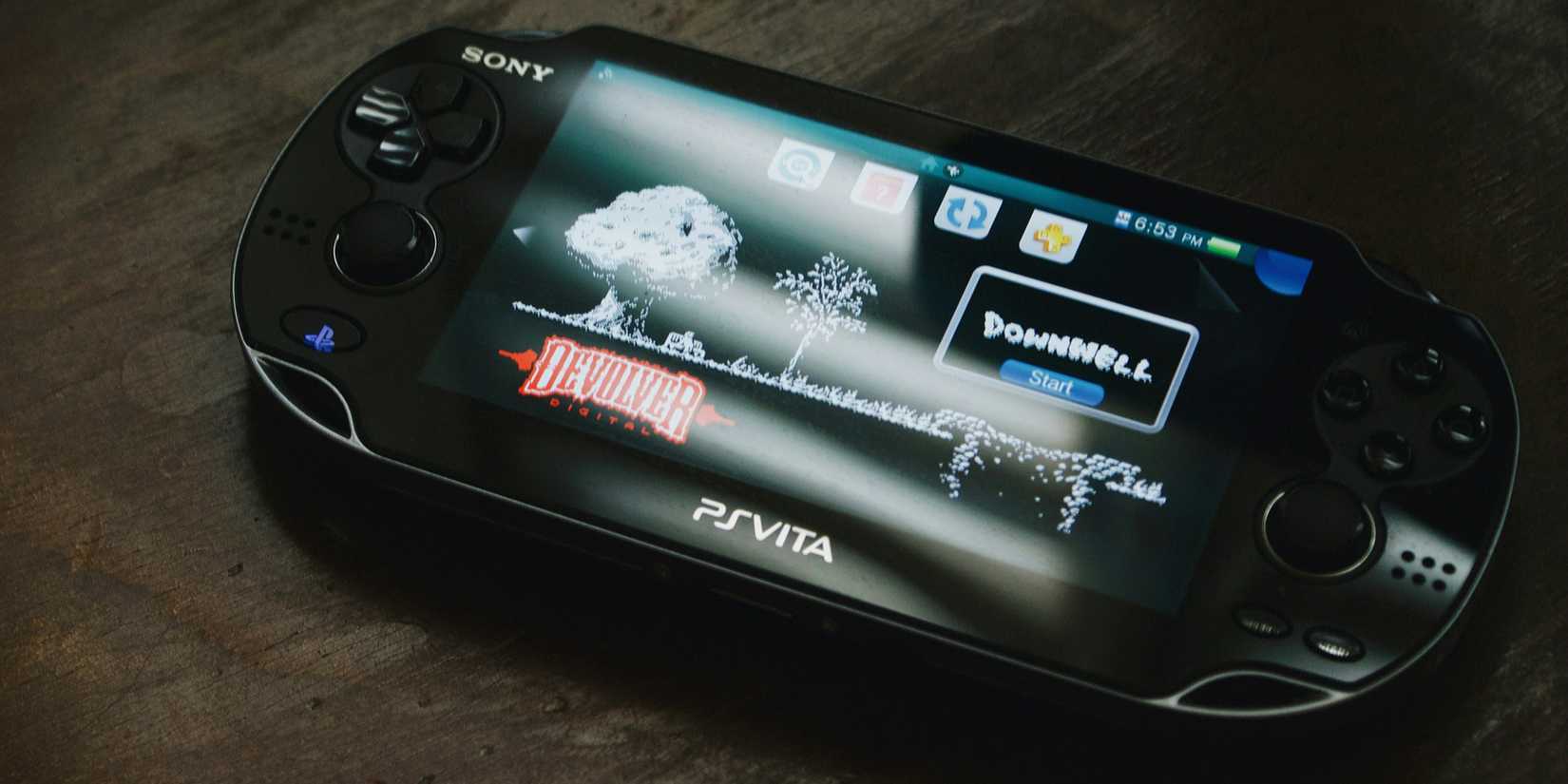 PS Vita on a table