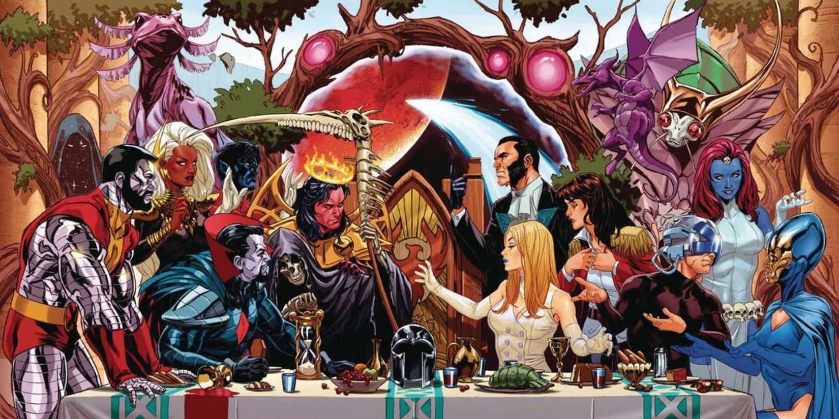 The Quiet Council from Krakoa in Marvel Comics