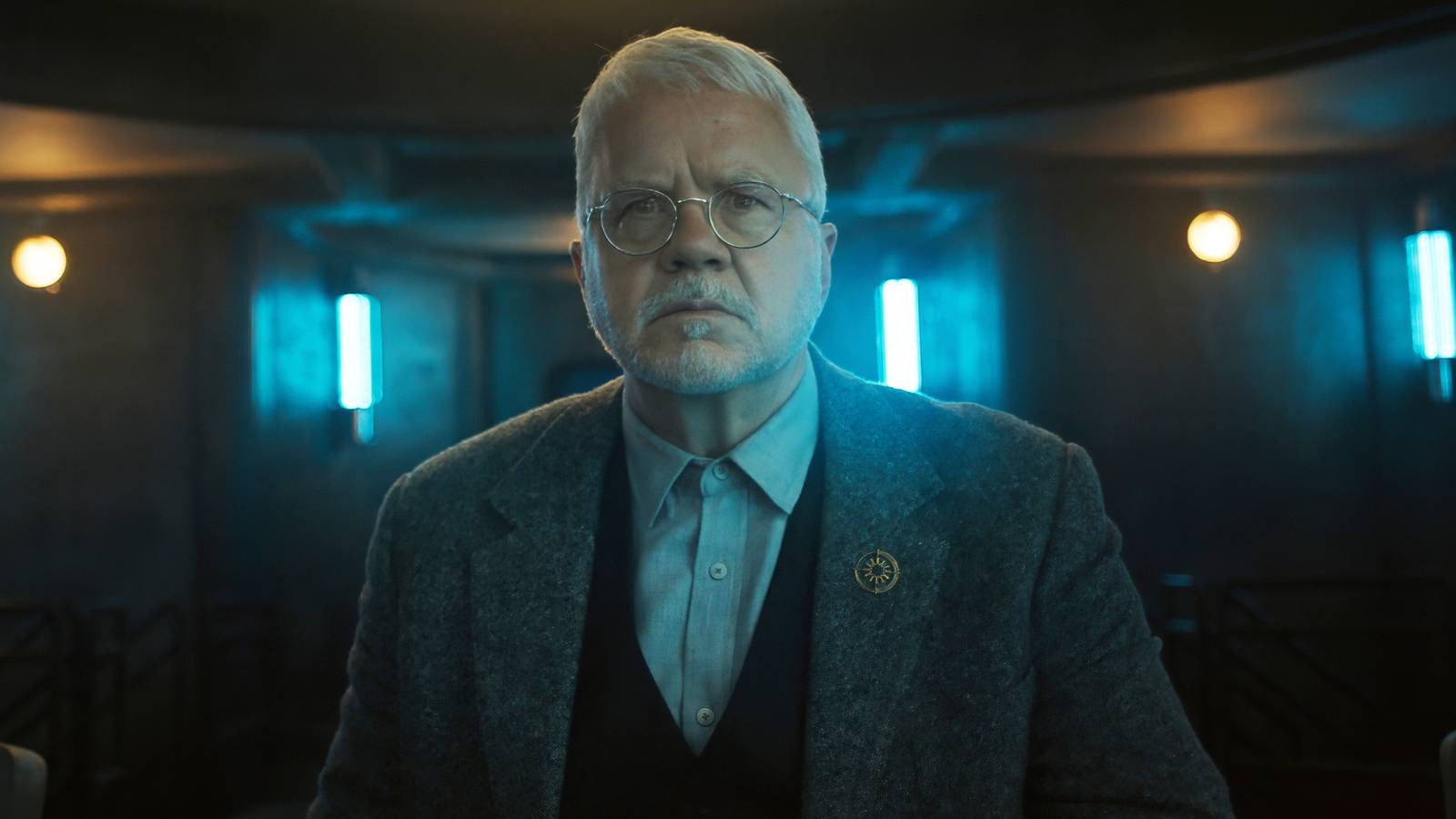 'Silo's Tim Robbins Discusses the Show's Major Change to Bernard's Book Ending in Season 3