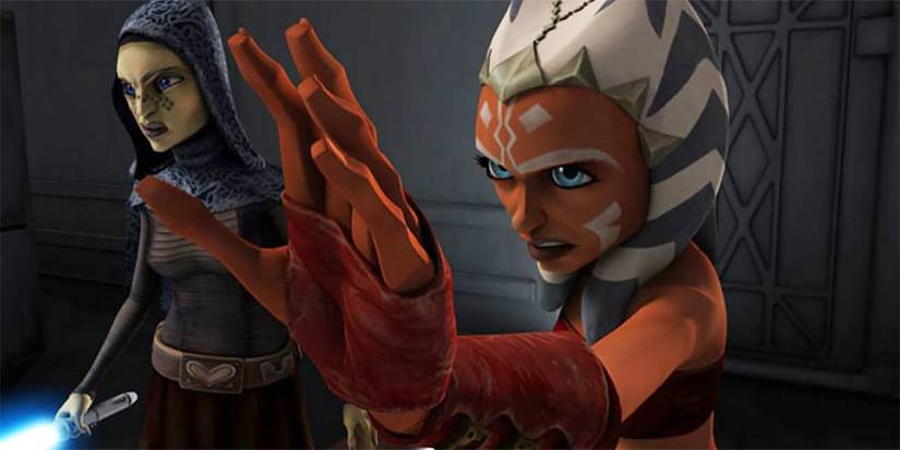 Ahsoka and Barriss Star Wars: The Clone Wars