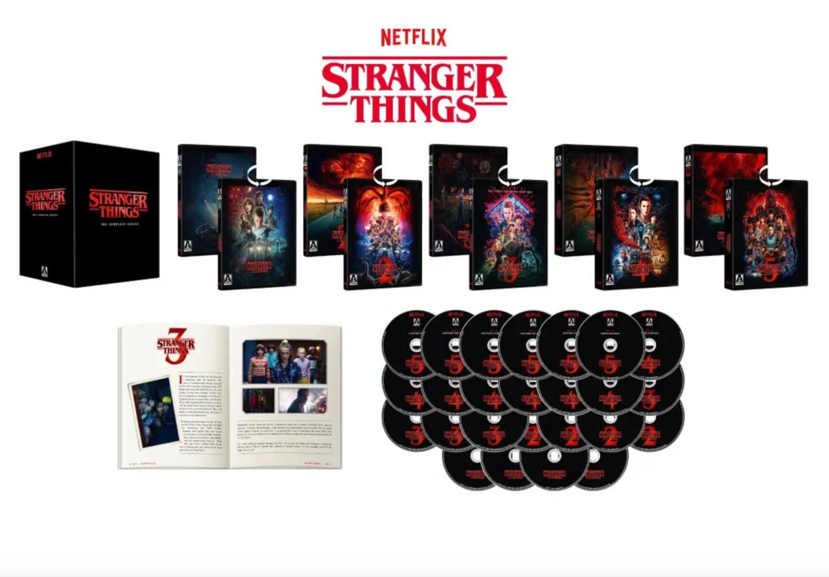 Stranger Things 4K box set from Arrow Video