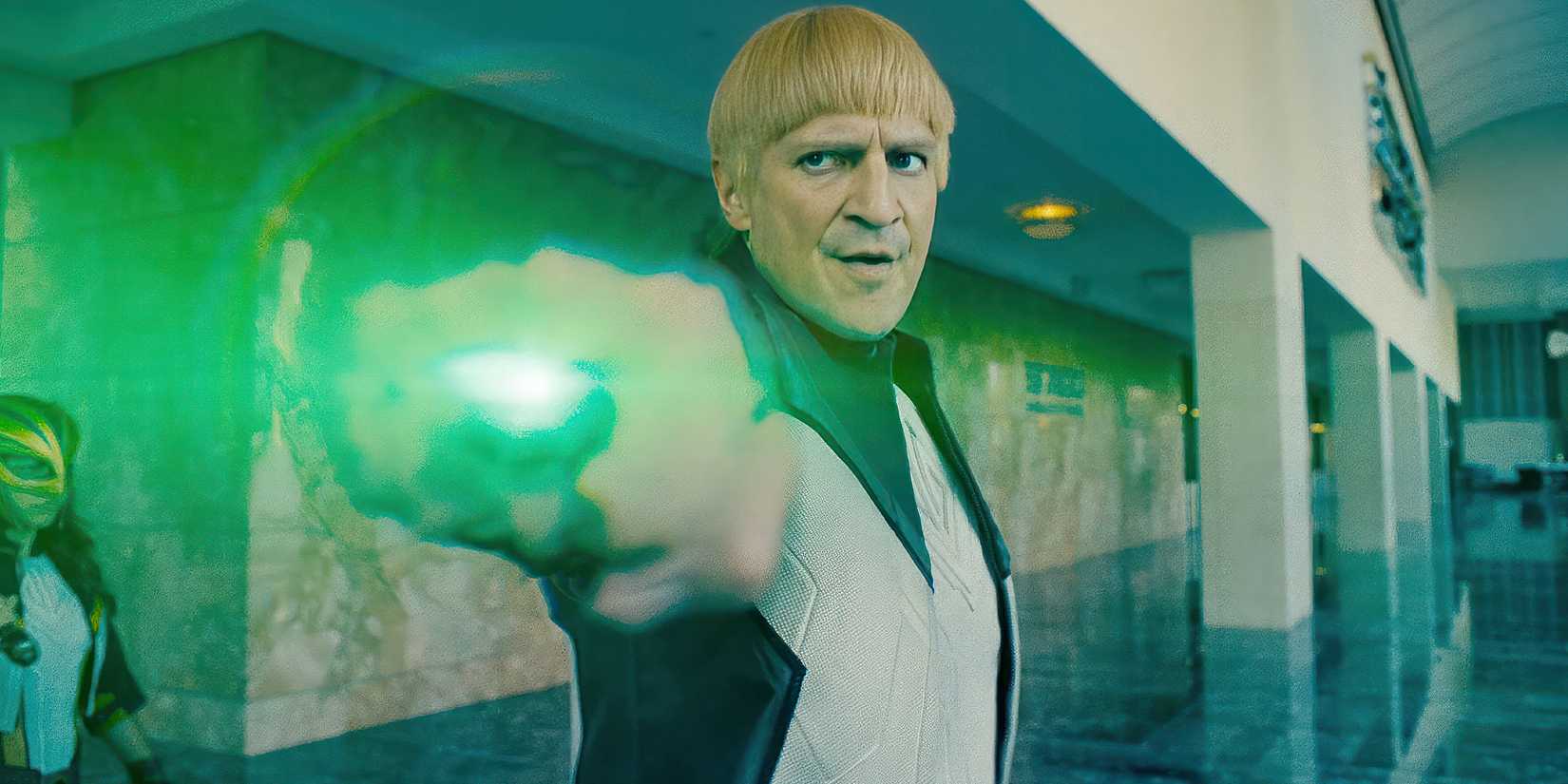 Nathan Fillion as Green Lantern Guy Gardner in Superman.