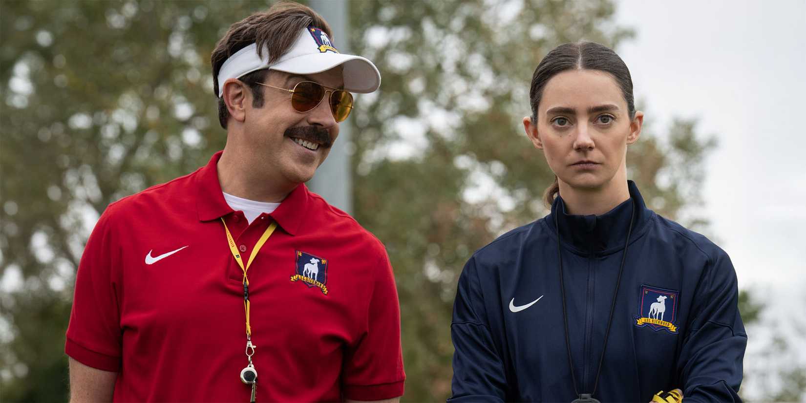 Ted and Alice at practice in 'Ted Lasso' Season 4.