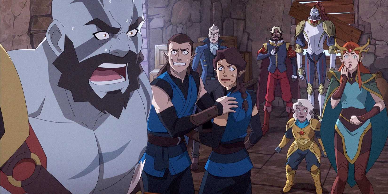 The team in The Legend of Vox Machina.