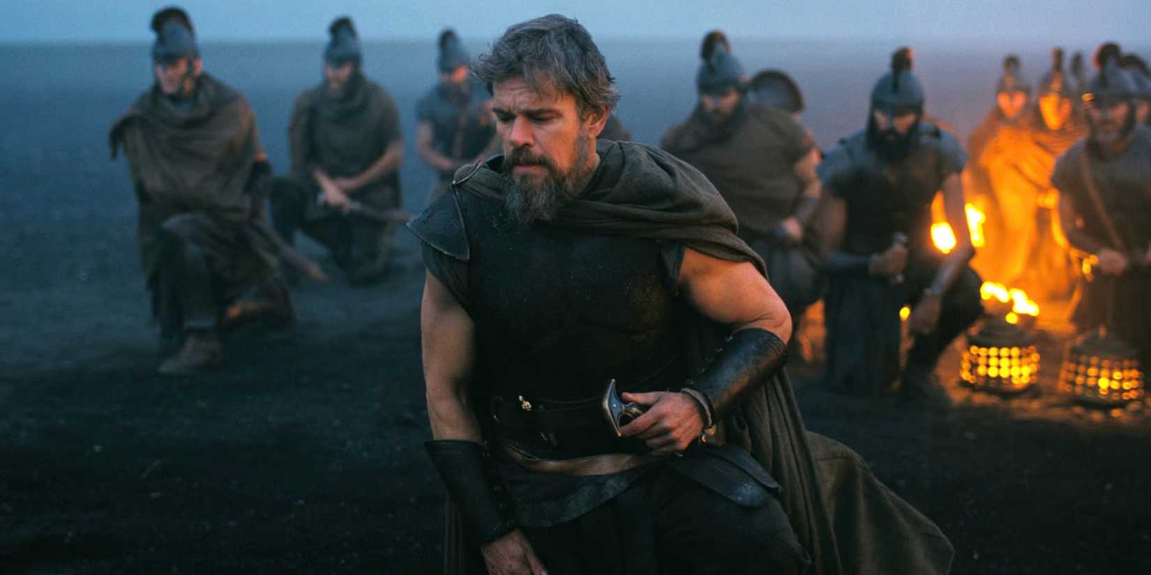 Matt Damon as Odysseus during the Hades sequence in The Odyssey (2026)