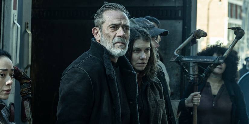 Jeffrey Dean Morgan and Lauren Cohan in The Walking Dead: Dead City Season 3 Episode 5