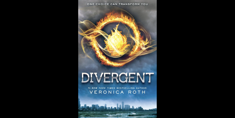 Book cover for 'Divergent'