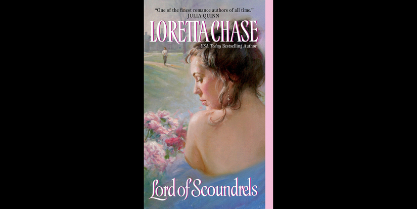 Book cover of Loretta Chase's 'Lord of Scoundrels' (1995)